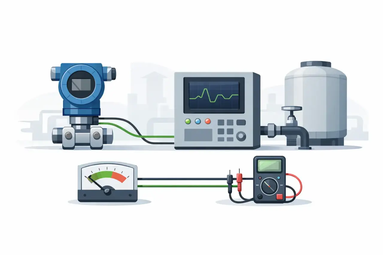 4-20 mA transmitter bağlantısı nasıl yapılır?