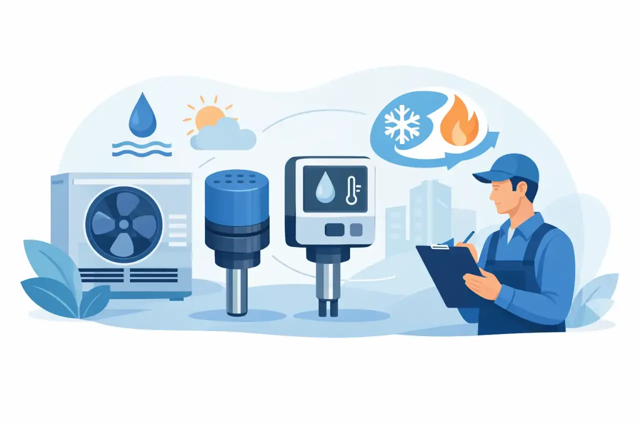 HVAC nem sıcaklık sensörü seçimi nasıl yapılır?