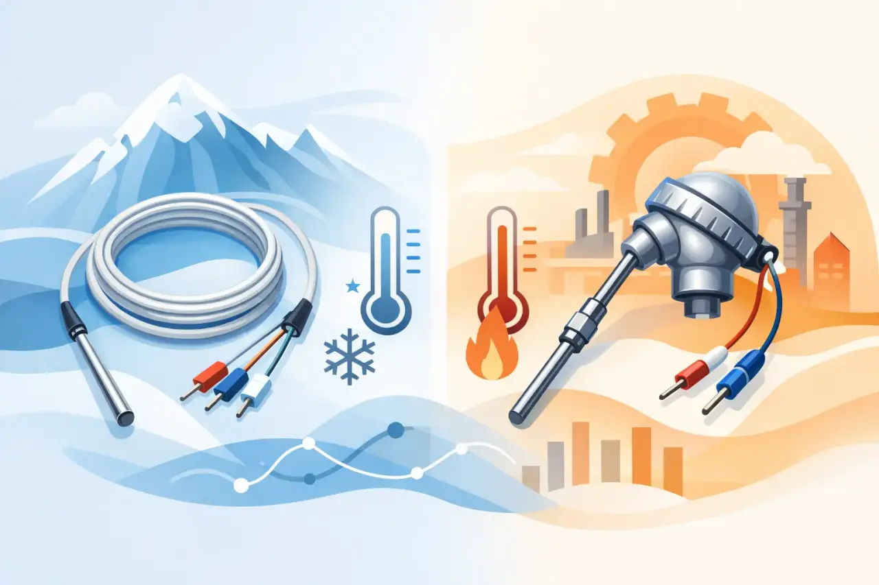Termokupl PT100 Farkları ve Doğru Seçim