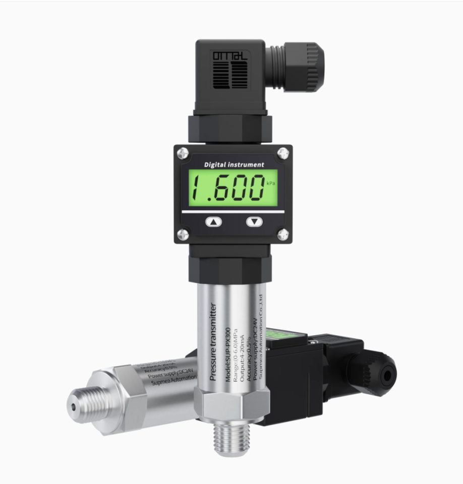 Parmak Tip Göstergeli Basınç Transmitteri