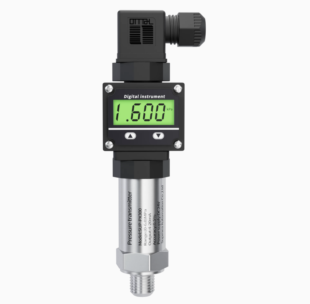 Parmak Tip Göstergeli Basınç Transmitteri