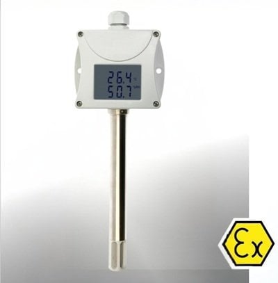 ATEX Exproof Nem Sıcaklık Transmitteri